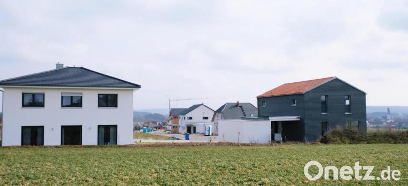 Nach der großzügigen Erschließung weiterer Baulandflächen im Gebiet am Sandbrunnen (unser Bild), soll die Baulandoffensive auf alle Ortschaften ausgedehnt werden. Bild: do