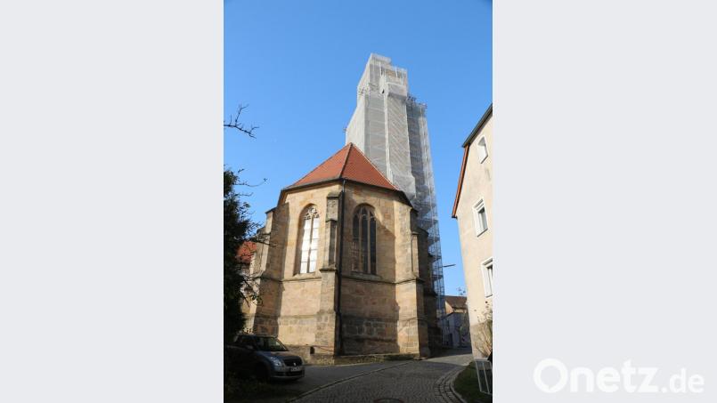 Mit einem der vorderen Plätze bei der Online-Abstimmung der christlichen Zeitschrift &quot;chrismon&quot; hofft die evangelische Kirchengemeinde Neustadt am Kulm weiteres Geld für die Sanierung des Kirchturmes der Dreieinigkeitskirche zu erhalten, Bild: rpp