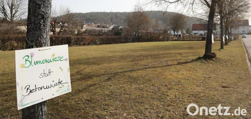 Vor dem Bürgerentscheid machten die Gegner des Wohnparks auch auf eine mögliche Beeinträchtigung der Umwelt aufmerksam. Bild: Wolfgang Steinbacher