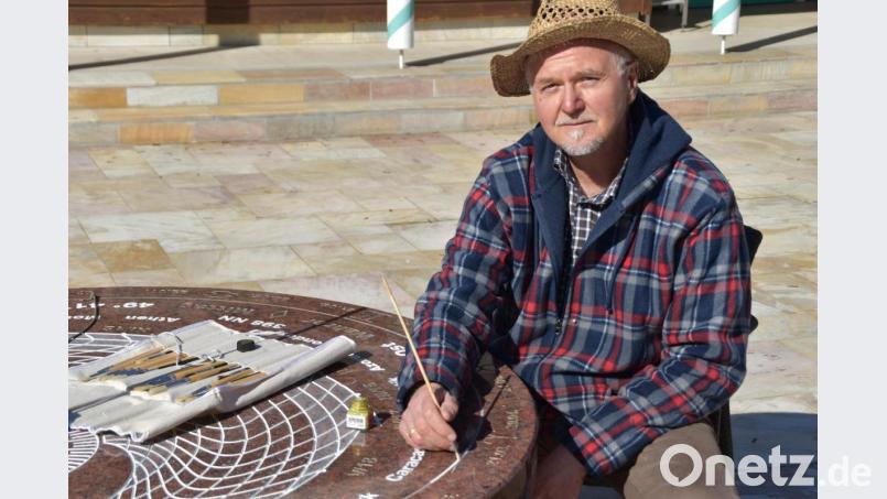 Gnomoniker Peter Schön Bild: hcz