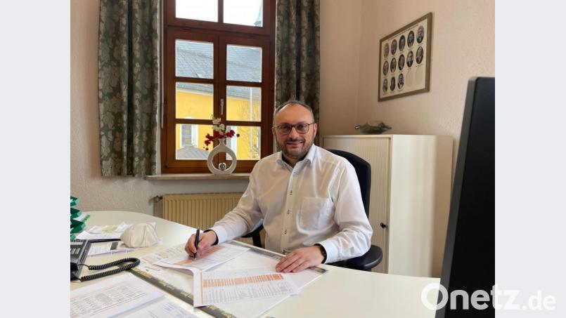 Bürgermeister Markus Bauriedl blickt zurück auf sein erstes Amtsjahr und zieht dabei viel mehr als nur eine äußerst positive Bilanz. Bild: fjo