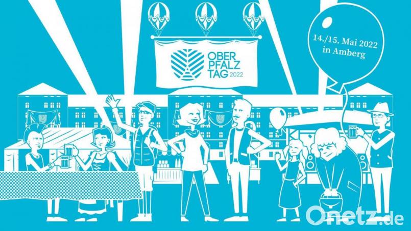 Das Logo zum Oberpfalztag. In Amberg wäre heuer Premiere für dieses Veranstaltungsformat gewesen. Bild: Oberpfalz Marketing / Timo Lauber
