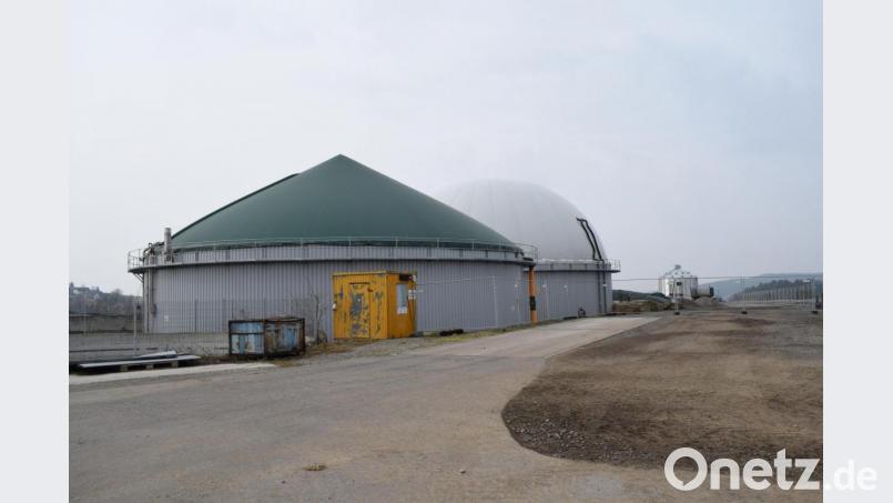 Die Biogasanlage der &quot;Wirt&#039;s Bioenergie GmbH&quot; (Familie Anton Bauer) soll die Energie für die Klärschlammtrocknung liefern, die östlich von Deindorf entstehen soll. Bild: bnr