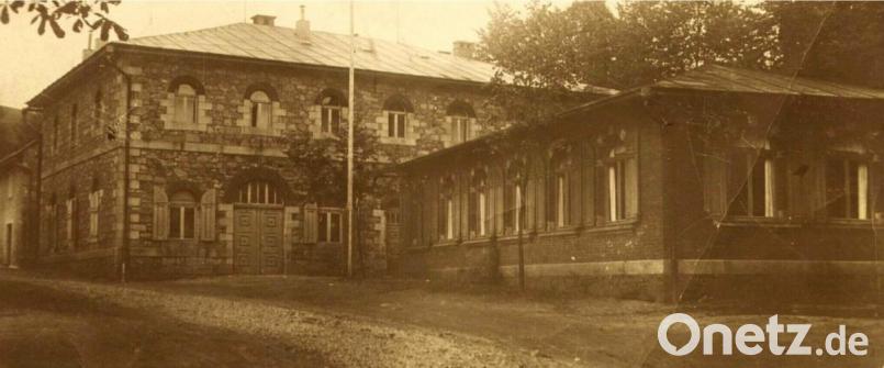 Eine historische Aufnahme des Herrenhauses. Repro: gis