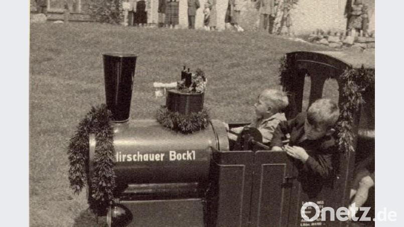 Der „Hirschauer Bockl” ist seit der Einweihung bis heute die Spiel-Attraktion im St. Wolfgang- Kindergarten. Bild: u