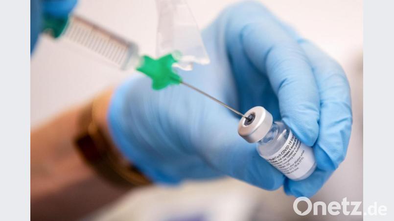 Die Impfbereitschaft ist bei Lehrern und Polizisten weiterhin hoch. Bild: Sven Hoppe/dpa