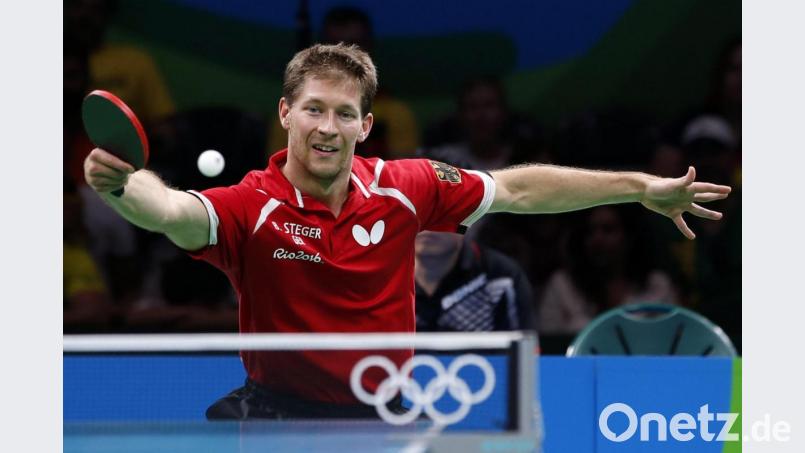 Rio, August 2016: Bastian Steger kämpft bei den Olympischen Spielen in Brasilien um eine Medaille. Wie schon vier Jahre zuvor in London holt er zusammen mit Timo Boll und Dimitrij Ovtcharov die Bronzemedaille. Steger feiert am Freitag seinen 40. Geburtstag. Bild: Jeon Heon-Kyun/dpa