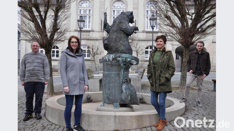 Die neuen Mitarbeiter bei der Stadtverwaltung Bärnau (von links): Harald Mielke, Anke Sladky, Yvonne Zant und Sebastian Wittke. Bild: ws