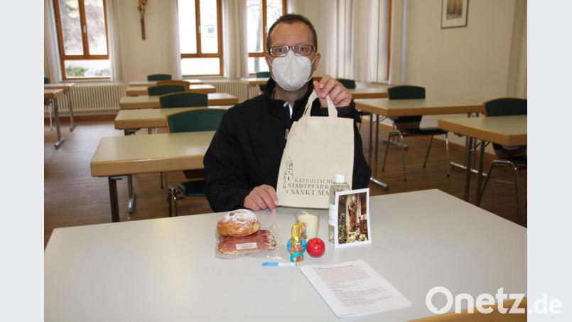 In den Osterpaketen steckt für zehn Euro viel Schönes. Bild: ads