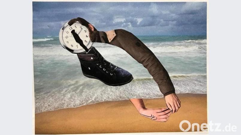 Eines der Kunstwerke von Dalal Makari-Pausch. Screenshot: Bühner