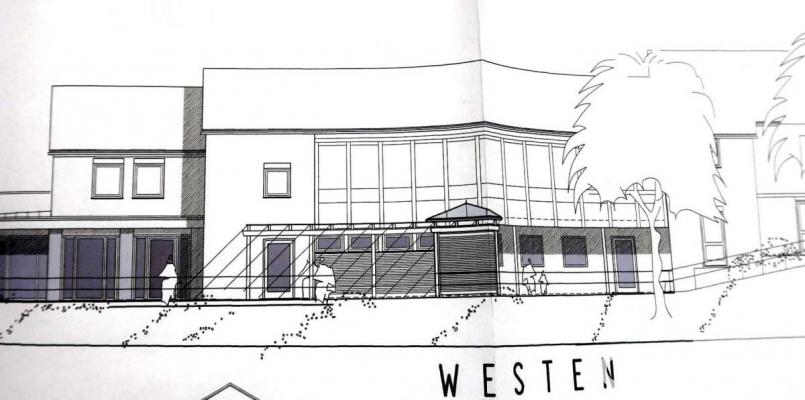 Das Kinderhaus Friedenfels wächst. In der jüngsten Gemeinderatssitzung befassten sich die Räte mit dem Bauplan für den Umbau und die Erweiterung. Repro: bsc