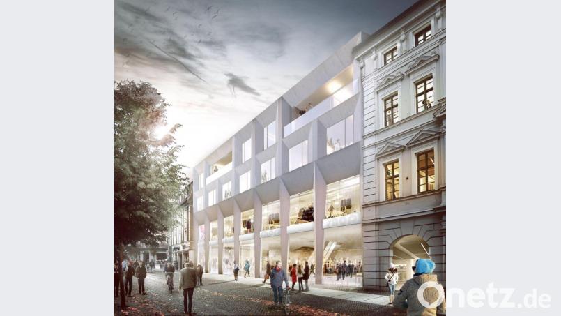 Plan der Wittfoht-Architekten aus Stuttgart zur Neuen Münze in Amberg. Bild: Architekturbüro Wittfoht