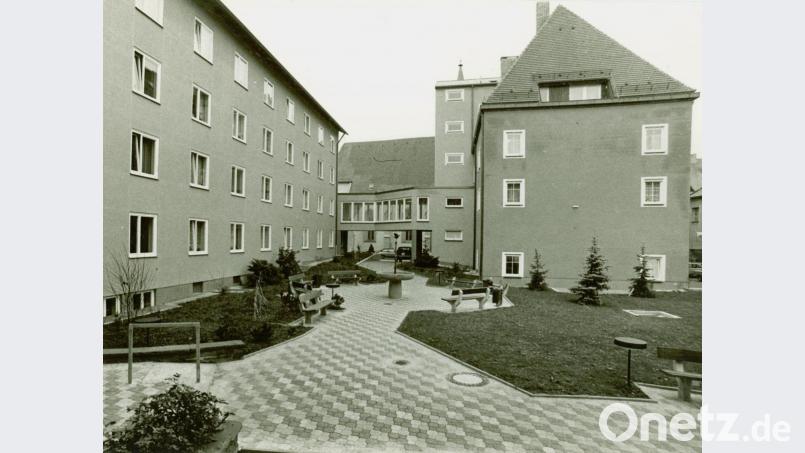 Es war einmal: Das Altenheim auf dem ehemaligen Bürgerspitalgelände in Amberg. Bild: Heider/AZ-Archiv