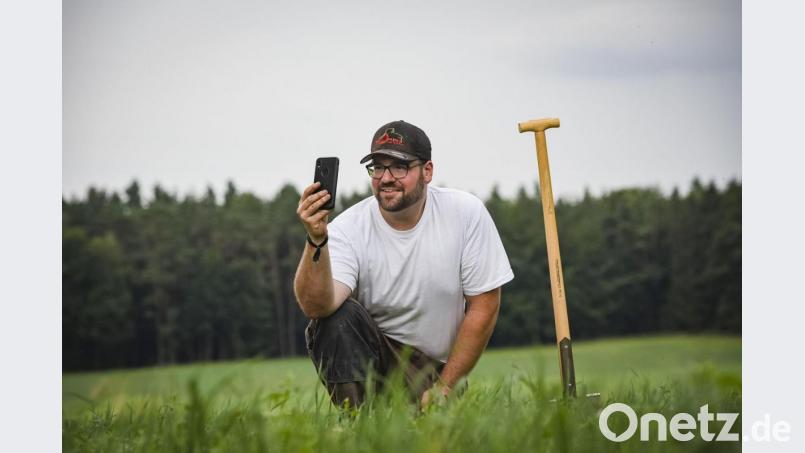 Junglandwirt Leo Rösel hat die Umwelt im Blick. Bild: Timo Jaworr