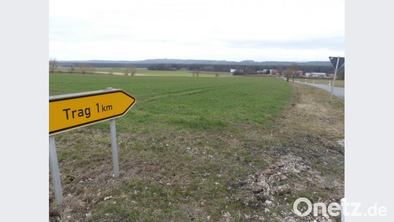 Hier könnte die neue Photovoltaikanlage bei Trag stehen. Doch es gibt Kritik. Bild: rn