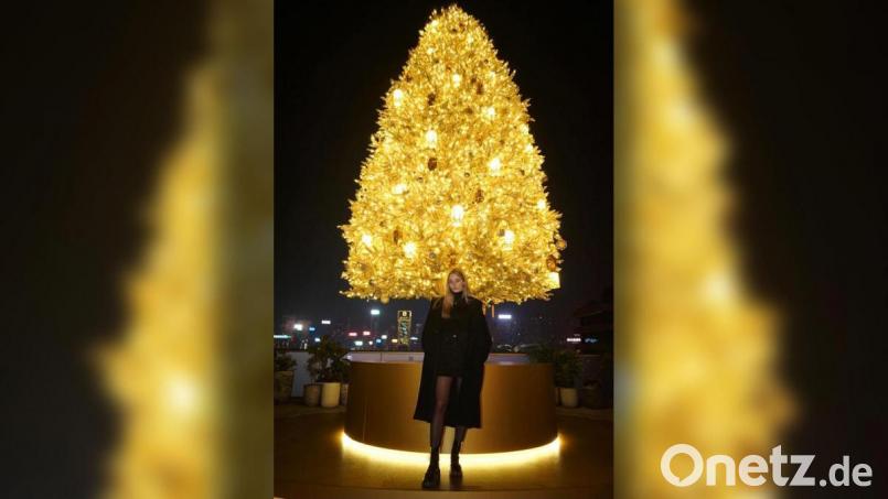 Die Vorweihnachtszeit in Hongkong hat Laura Scharnagl aus Konnersreuth schon öfter erlebt. Heuer ist es aber das erste Weihnachtsfest, das die 25-Jährige nicht zu Hause in der Oberpfalz verbringt. Bild: Laura Scharnagl