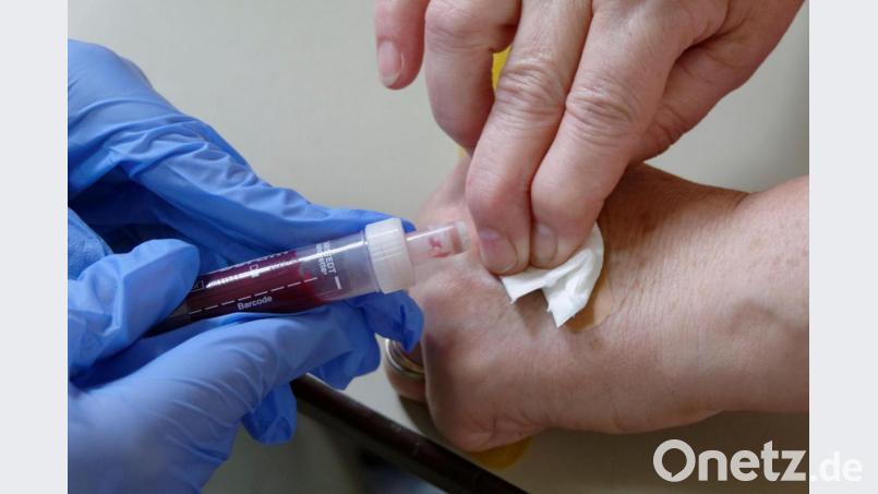Insgesamt 5,5 Milliliter werden jedem Probanten für die Corona-Studie entnommen. Archivbild: tr