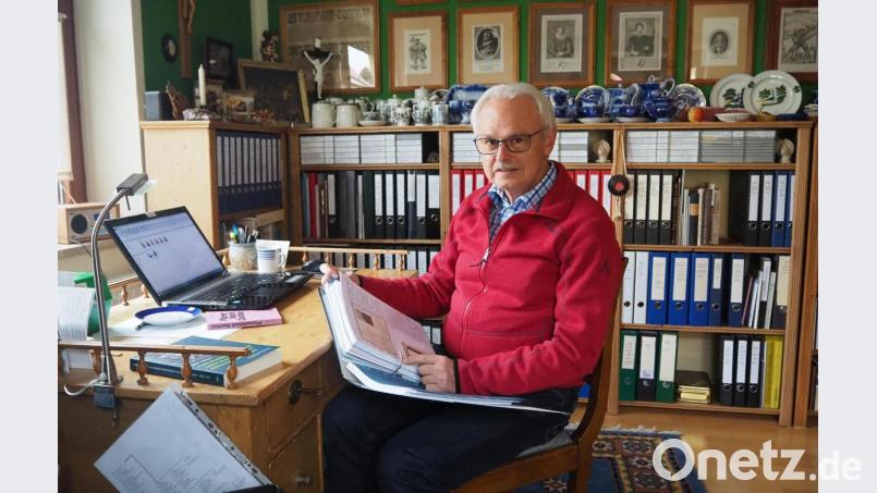 Hans Paulus hat in akribischer Kleinarbeit das Schicksal von Pater Petrus Mangold recherchiert, der lange Jahre in Pfreimd als Guardian (Bezeichnung für den Oberen eines Klosters) des Franziskanerklosters wirkte. Bild: bl
