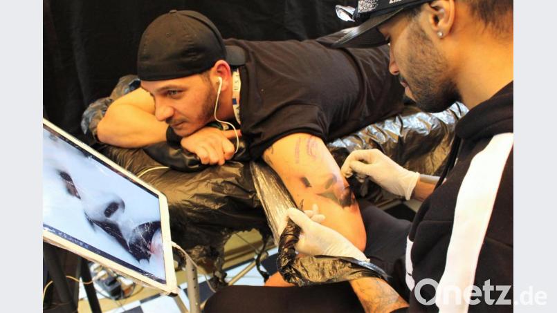 Die Tattoo-Studios sind geschlossen. Sie leiden besonders unter dem verlängerten Lockdown. Archivbild: Dagmar Williamson