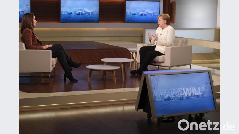 Bundeskanzlerin Angela Merkel (CDU) hat in der ARD-Talksendung &quot;Anne Will&quot; laut über eine Änderung des Infektionsschutzgesetzes nachgedacht. Bild: Wolfgang Borrs/dpa