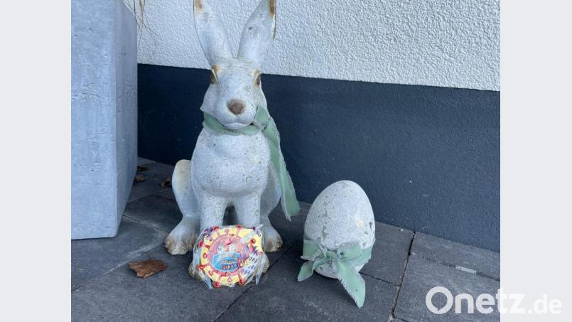 Heuer gibt es den Corona-Sonderorden des Vohenstraußer Faschingsvereins vom Osterhasen. Bild: VFV/exb