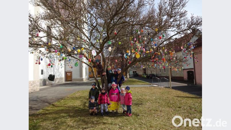 Ostern im Kiga St. Maria Schnaittenbach Bild: exb