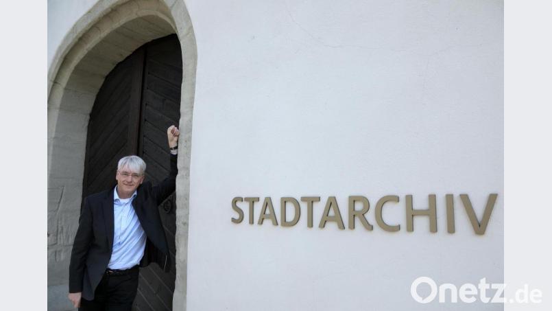 Dr. Andreas Erb ist seit 1. April der neue Leiter des Stadtarchivs Amberg. Bild: Wolfgang Steinbacher