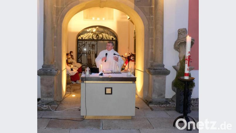 In seiner Osteransprache setzt Prior Pater Adrian Kugler auf eine österliche Dynamik der Lebensbejahung Bild: do