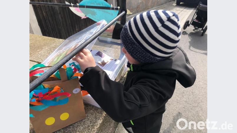 Osteraktion des Ortsjugendwerk der AWO Windischeschenbach Bild: Lena Zeitler/exb