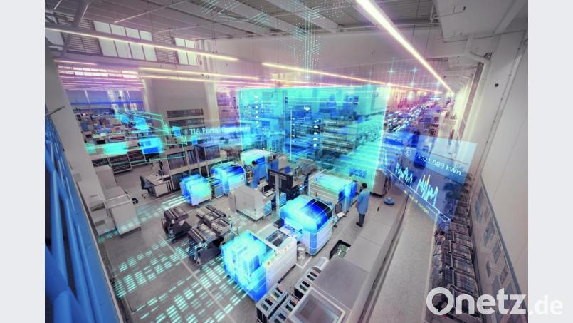 Zählt zu den besten digitalen Fabriken der Welt: Das Elektronikwerk Amberg. Bild: Siemens/exb