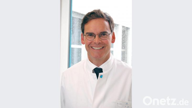 PD Dr. Marc Dauer, Chefarzt der Klinik für Innere Medizin II. Bild: Klinikum/Dietl/exb