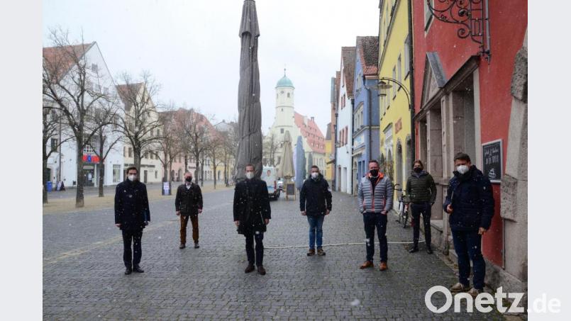 Die Weidener CSU-Spitze spricht der Gastronomie in der Innenstadt Mut zu. Bild: uz