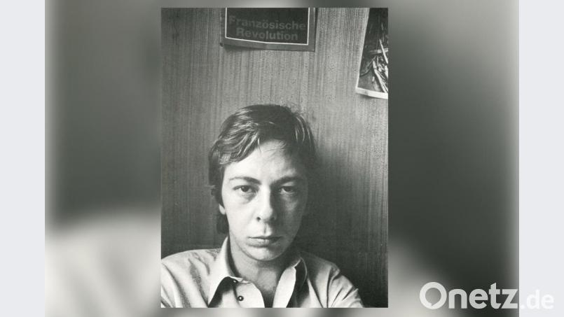 Der junge Helge Weindler - das Foto ist in seiner Amberger Zeit entstanden. Bild: Archiv Doris Dörrie