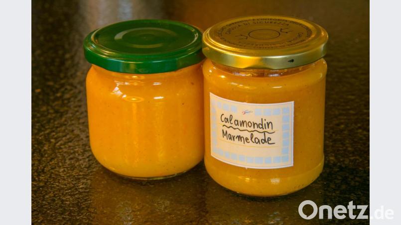 Das Rezept für Calamondin-Marmelade ist von Gerda Eiber, der Vorsitzenden des Bau- und Gartenvereins Raigering-Aschach. Bild: Hans Eiber/exb