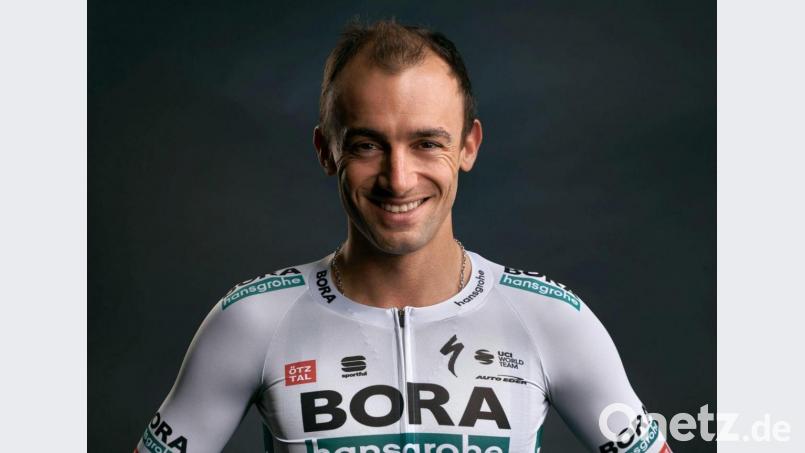 Andreas Schillinger im Trikot seines Teams Bora-hansgrohe. Bild: Bora hansgrohe/Christof Kreutzer