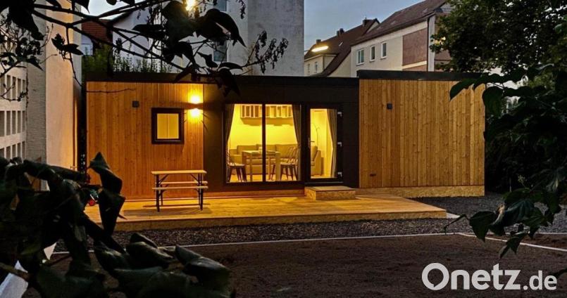 Das erste Tiny-Haus in Weiden: In der Gemeinde Georgenberg sollen nun auch solche Mini-Häusern entstehen. Archivbild: Rippl Achitektur