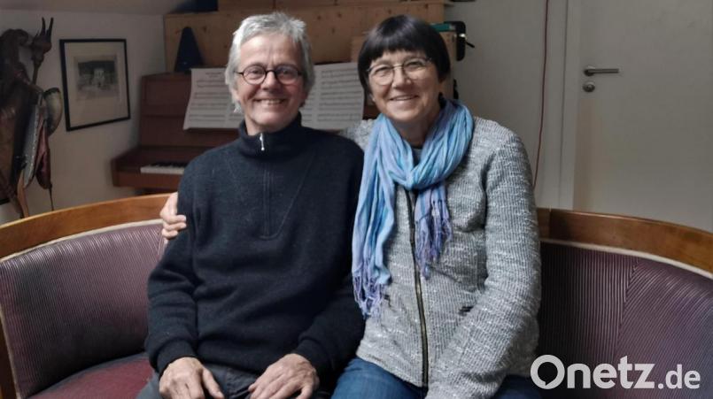 Elisabeth und Thomas Heimbucher, das Künstlerehepaar in der Gruppe 81. Bild: hka