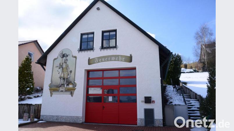 Das Feuerwehrhaus Neudorf steht auch zum Um- und Anbau auf der Arbeitsliste der Gemeinde Georgenberg. Bild: bey