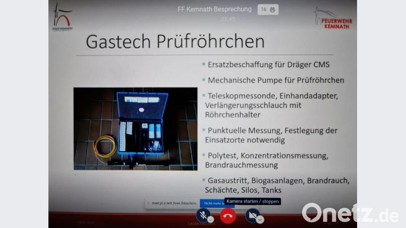 Teile der Gefahrstoffausrüstung des Landkreises Tirschenreuth wurden erneuert. Als Ersatz für die bisherige Gasmessausrüstung ist bei der Feuerwehr der Stadt Kemnath nun ein Messkoffer mit Prüfröhrchen der Firma Gastec stationiert. Screenshot: mde