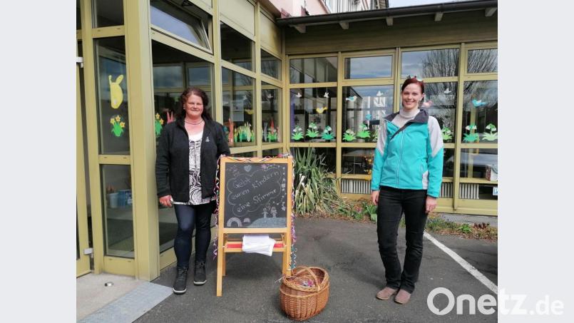 Der Elternbeirat der Grundschule Krummennaab möchte mit seiner Aktion &quot;Gebt den Kindern eine Stimme&quot; auf die schwierige Lage für Familien im Distanzunterricht aufmerksam machen. Bild: vsr