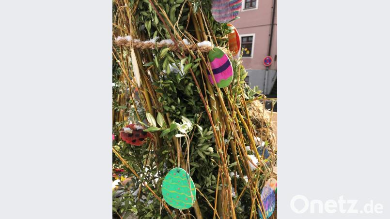 Osteraktion des Jugendrats. Bild: Jugendrat Tirschenreuth/exb