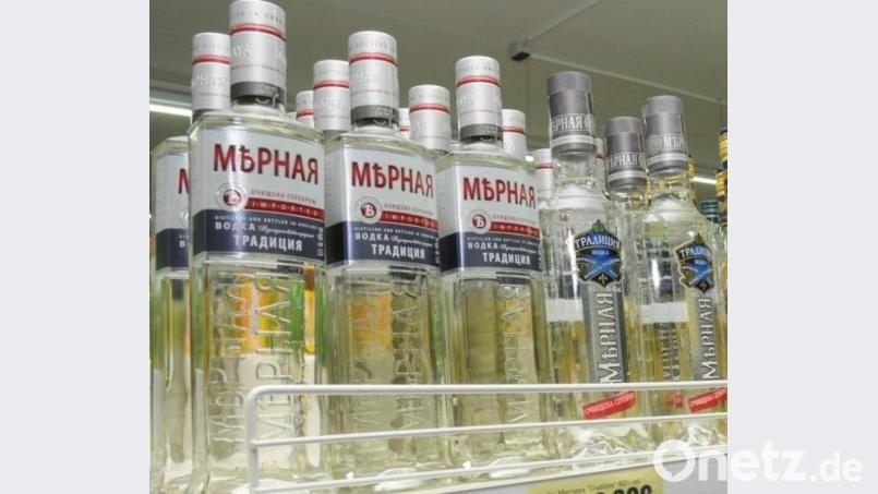 Der Diebstahl einer Flasche Wodka kam den Angeklagten teuer zu stehen. Archivbild: Huber