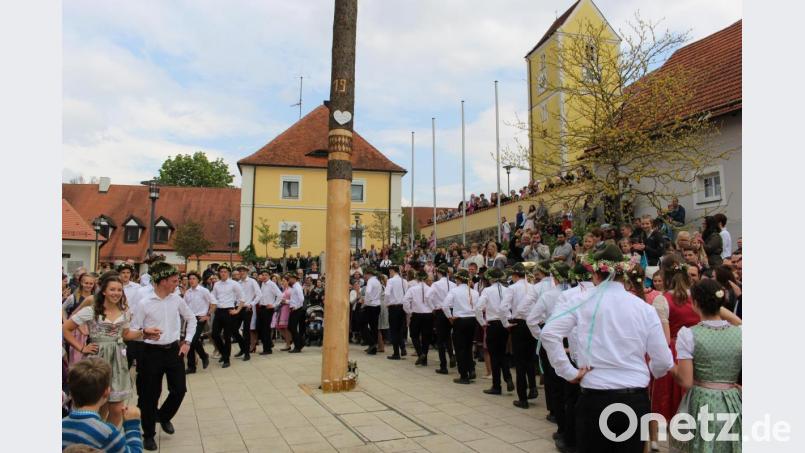 So eine Kirwa wie hier 2019 wird es in Lintach heuer nicht geben. Archivbild: Michael Weiß/exb