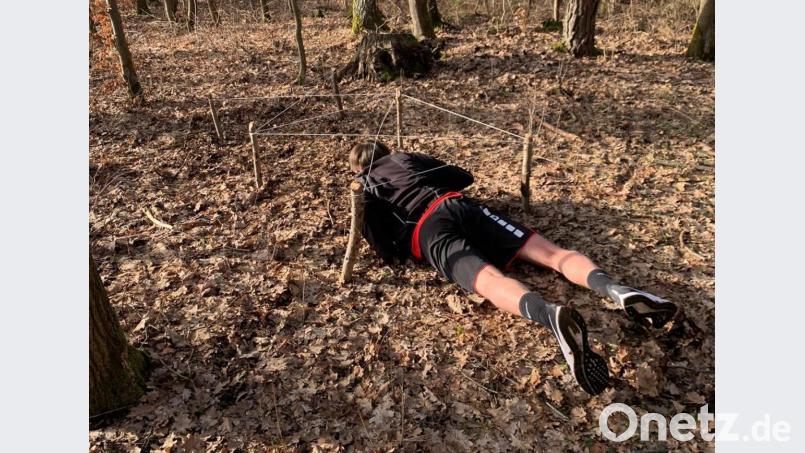 Der fünf Kilometer lange Parcours kombinierte Wandern, Laufen und Fitness-Übungen. Bild: cwh