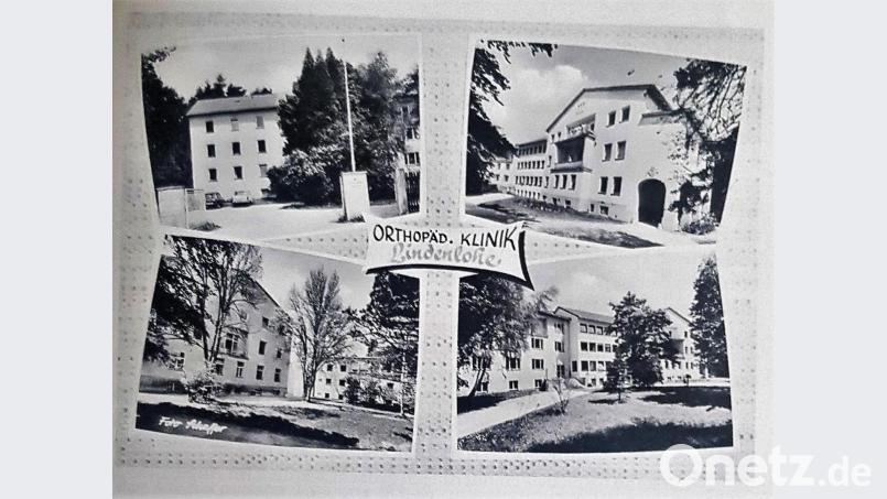 Vom Neubau gab es sogar eine Postkarte. Bild: Archiv Klinik/BRK/exb