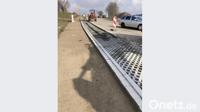 Der Fortschritt der Arbeiten ist bereits erkennbar. Bild: Sandra Klein