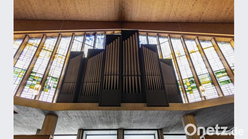 Mit 200.000 Euro ist die Generalsanierung der Orgel in der neuen Kirche veranschlagt. Sie wird abgebaut, gereinigt, und dort erneuert, wo es notwendig ist. Bild: dtr