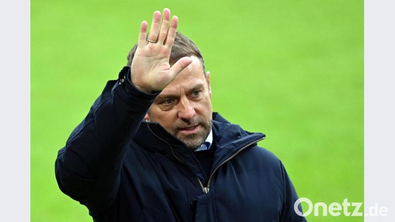 Bye, bye, das war&#039;s am Saisonende mit Hansi Flick und den Bayern. Bild: Matthias Balk/dpa