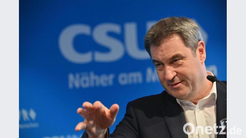 Markus Söder greift nach der Macht. Der bayerische Ministerpräsident will weiter Bundeskanzler werden. Bild: Peter Kneffel