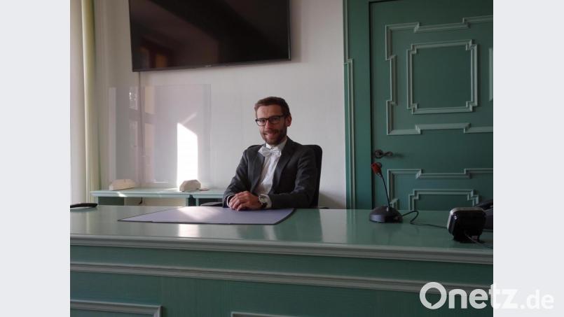 Sebastian Goldmann ist seit Anfang April Richter am Amtsgericht Tirschenreuth. Bild: rti